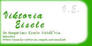 viktoria eisele business card